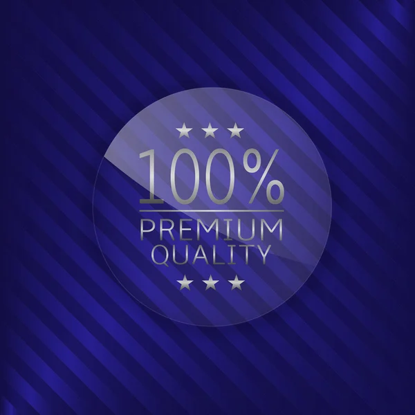 Etiqueta de calidad premium — Vector de stock