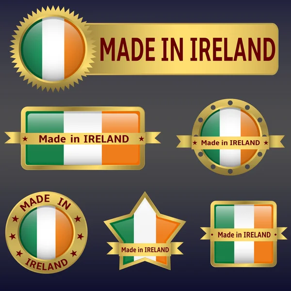 Made in Ireland — Stock Vector