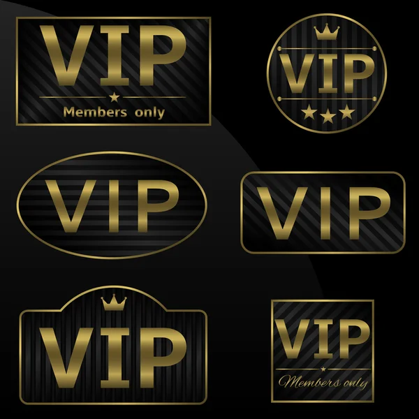 Vip members only — Stock Vector