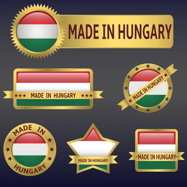 Made in Hungary — Stock Vector