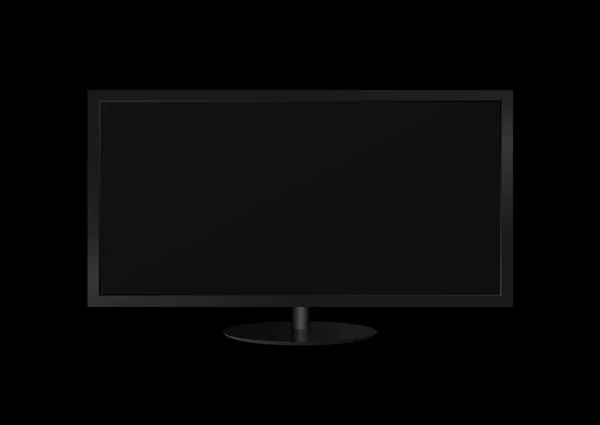Flat TV screen — Stock Vector