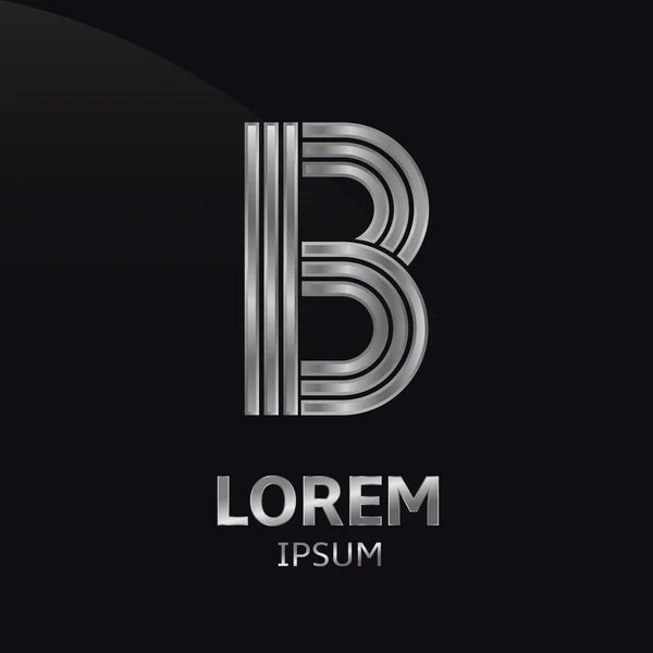 Lorem Ipsum B — Stok Vektör