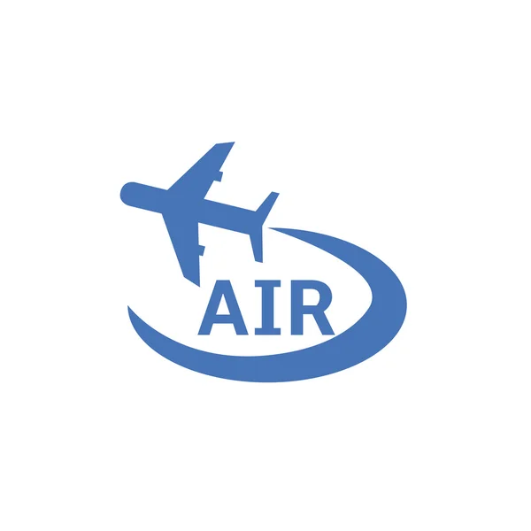 Logo de aire — Vector de stock