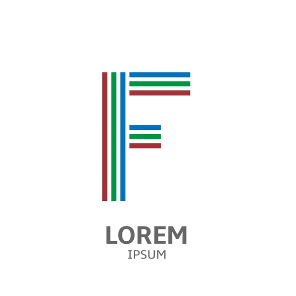 LOREM ipsum F — Archivo Imágenes Vectoriales
