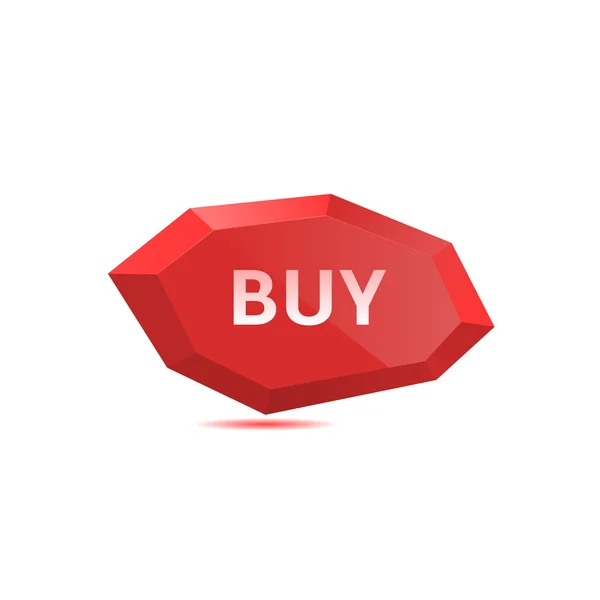 Koupit ikonu — Stockový vektor