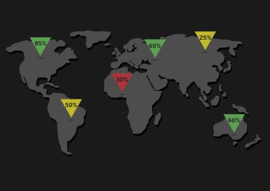 a la luz verdeDünya Haritası