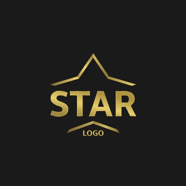 Logo estrella — Archivo Imágenes Vectoriales