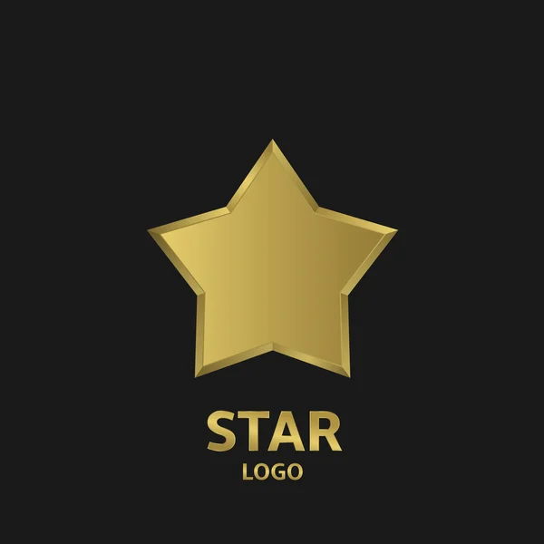 Logo estrella — Vector de stock