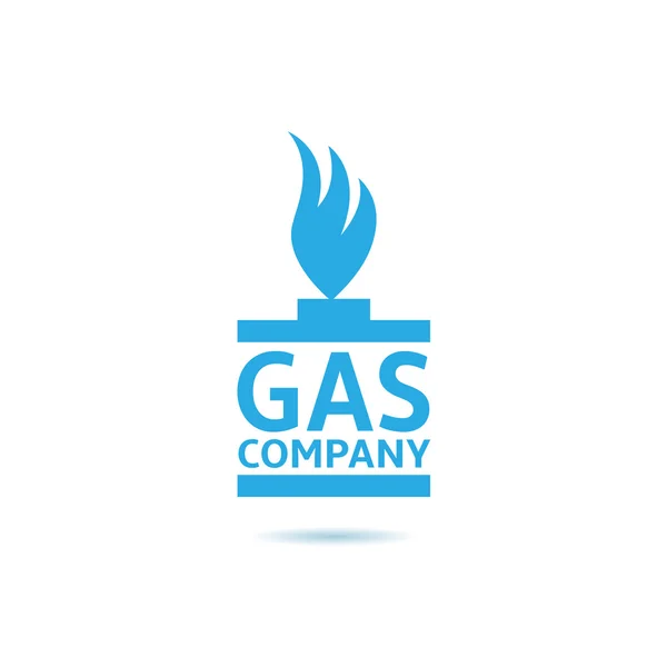 Gasbedrijf — Stockvector