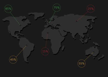 a la luz verdeDünya Haritası