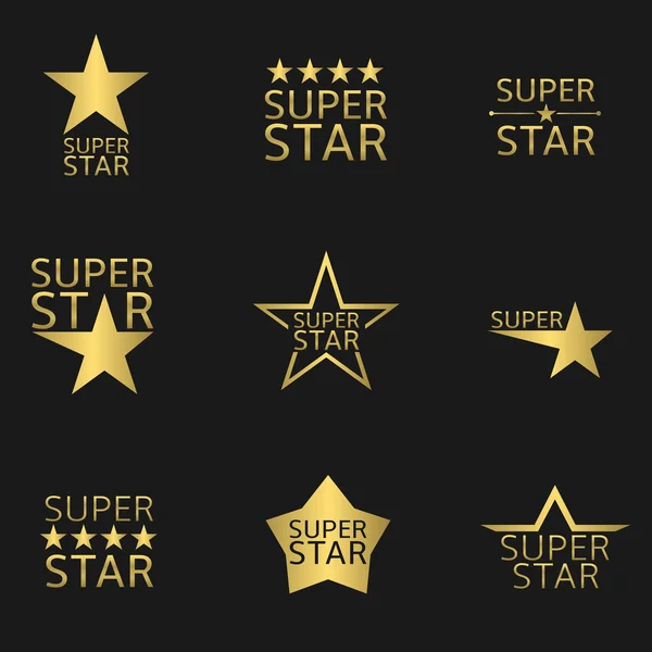 Superstar — Stockvektor