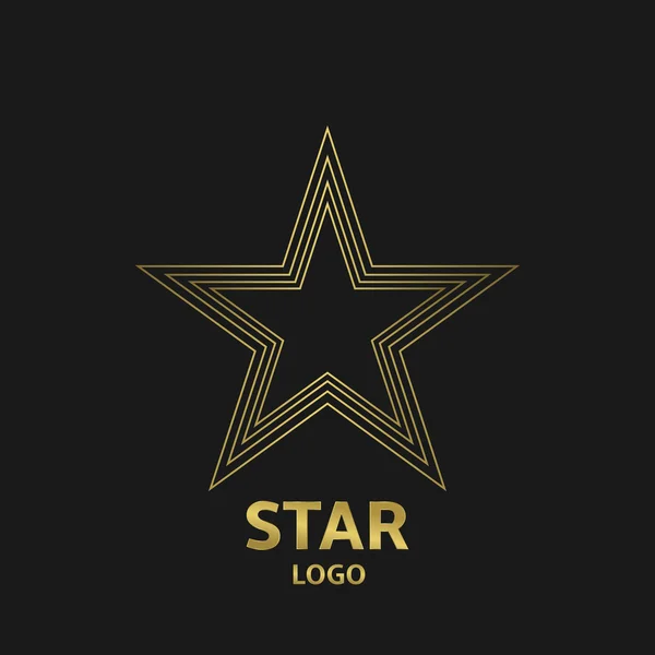 Logo estrella — Archivo Imágenes Vectoriales