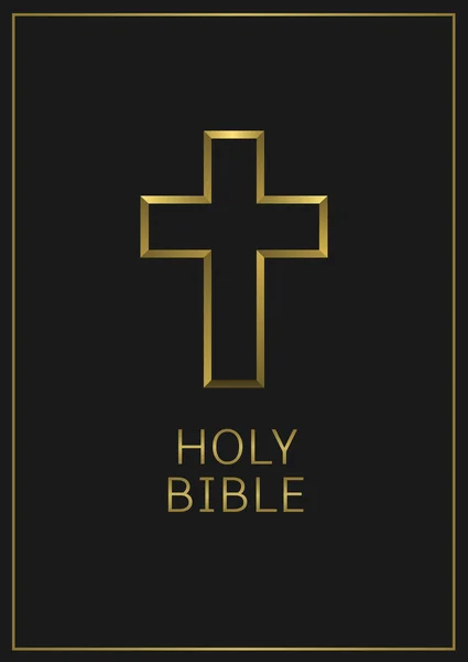 Abbildung der Heiligen Bibel — Stockvektor