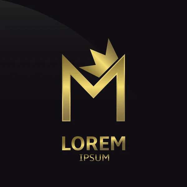 Logotipo letra M —  Vetores de Stock