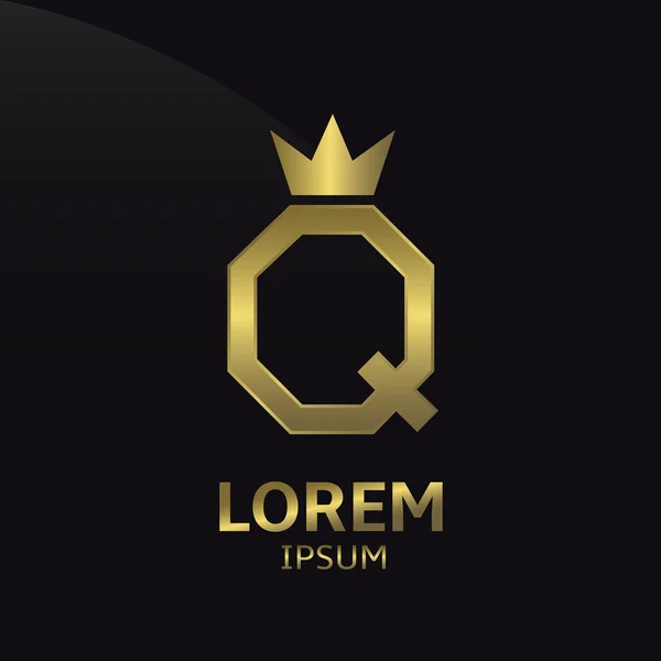 Lettera Q logo — Vettoriale Stock
