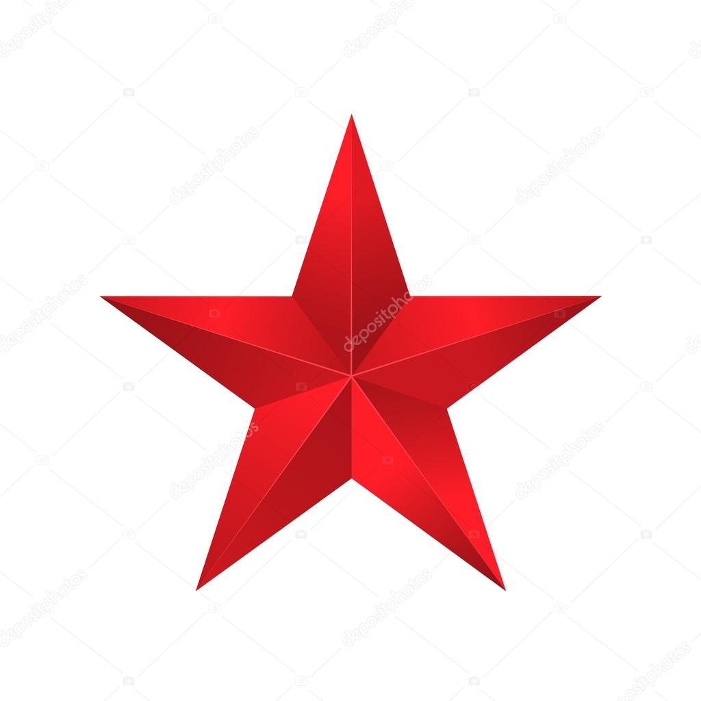 Red star sign