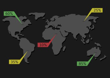 dünya haritası bilgisi