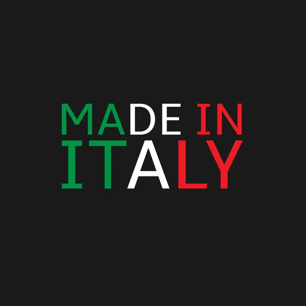 Feito em itália —  Vetores de Stock