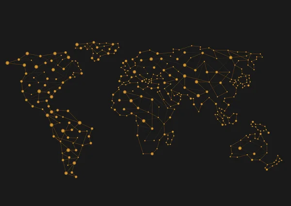 Illustrazione del concetto di connessione — Vettoriale Stock