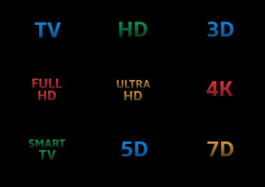TV Icon set