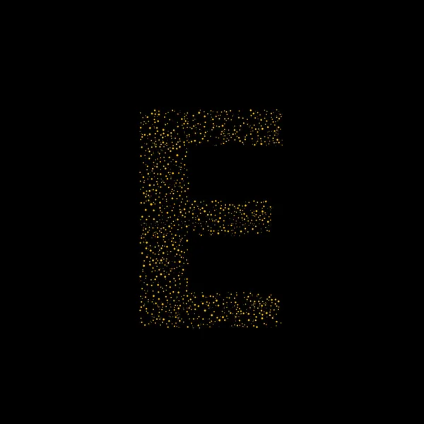 Волшебная буква Е — стоковый вектор