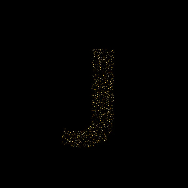 Lettre magique J — Image vectorielle