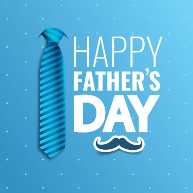 Babalar Günü 'nün Vektör İllüstrasyonu