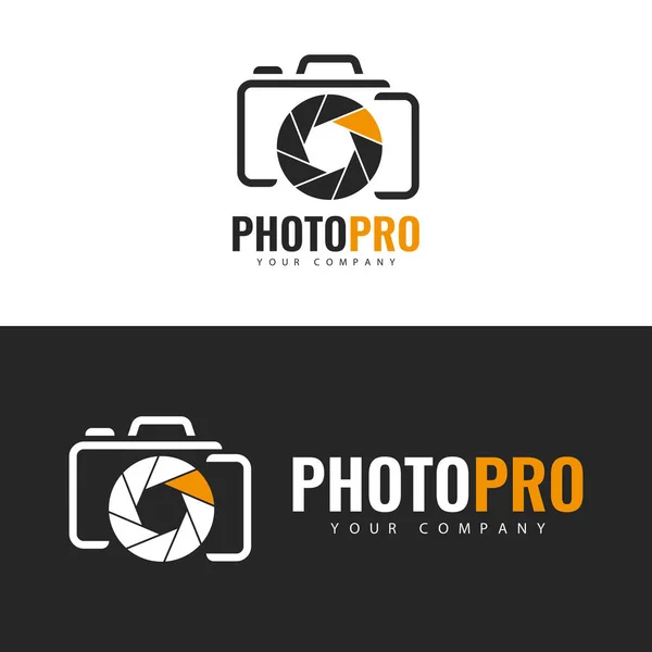 Modèle Logo Photo Studio Logo Design — Image vectorielle