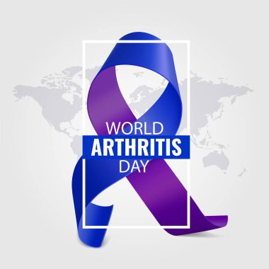 Dünya Artrit Gününün Vektör İllüstrasyonu