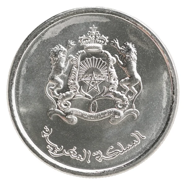 Maroko monety marokański — Zdjęcie stockowe