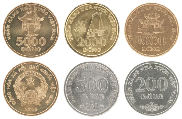 A complete set of coins Vietnam — Stock Photo, Image