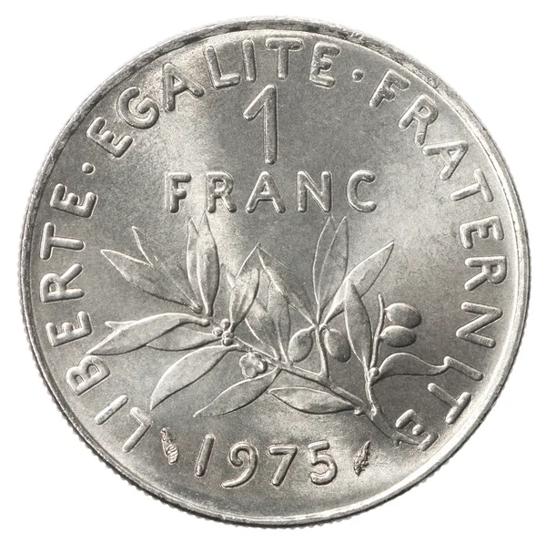 En fransk franc — Stockfoto