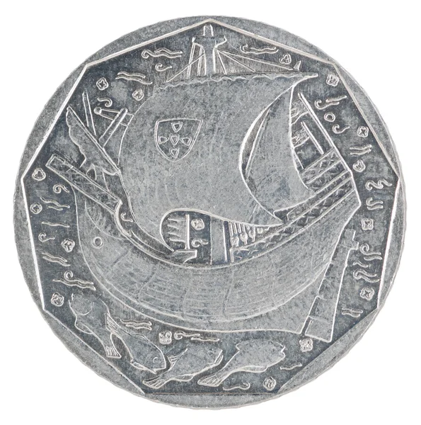 Moneda Escudo portugués — Foto de Stock
