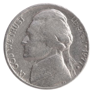 Amerikan çeyrek doları.