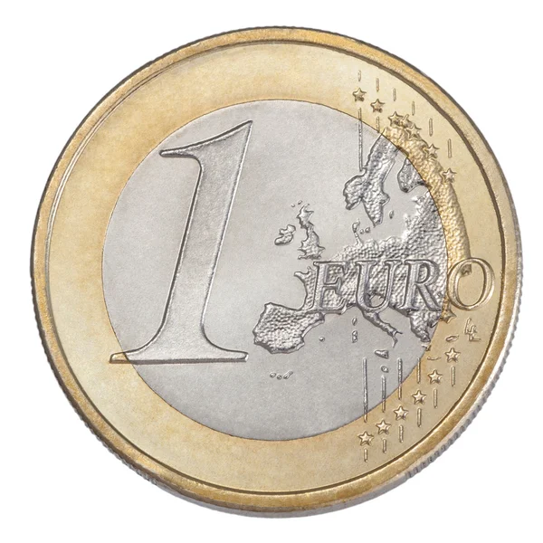 One euro coin — Stock Photo, Image