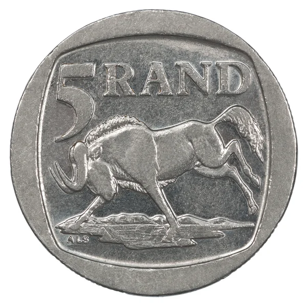 아프리카 rands 동전 — 스톡 사진