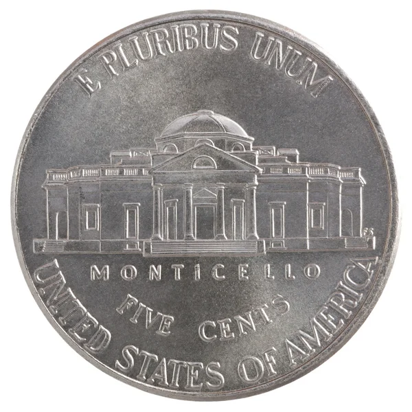 5 센트 동전 자유 — 스톡 사진