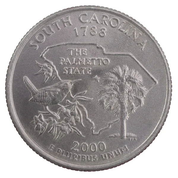 Δολάριο τρίμηνο από τη Νότια Καρολίνα — Φωτογραφία Αρχείου