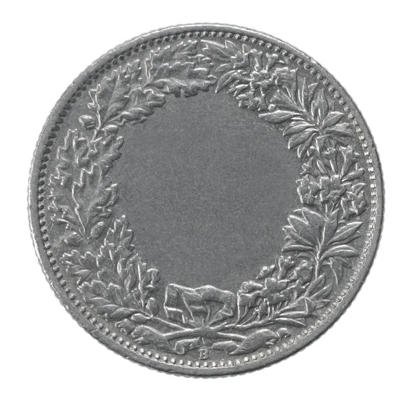 Δύο φράγκα κέρμα — Φωτογραφία Αρχείου