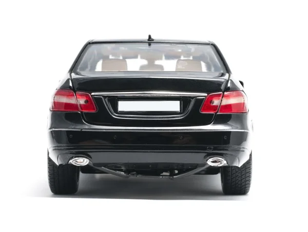 Black car back view — Stock Photo, Image