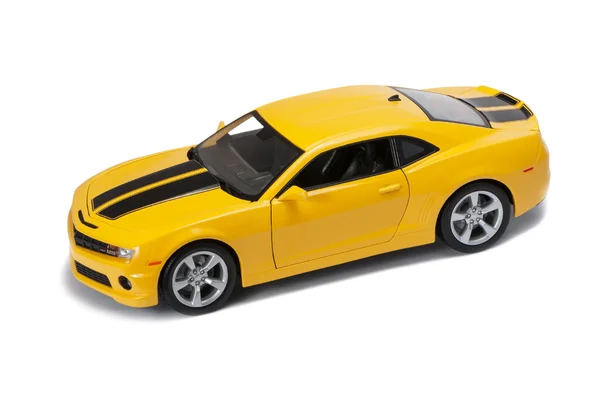 New yellow mode car — Stock Photo, Image