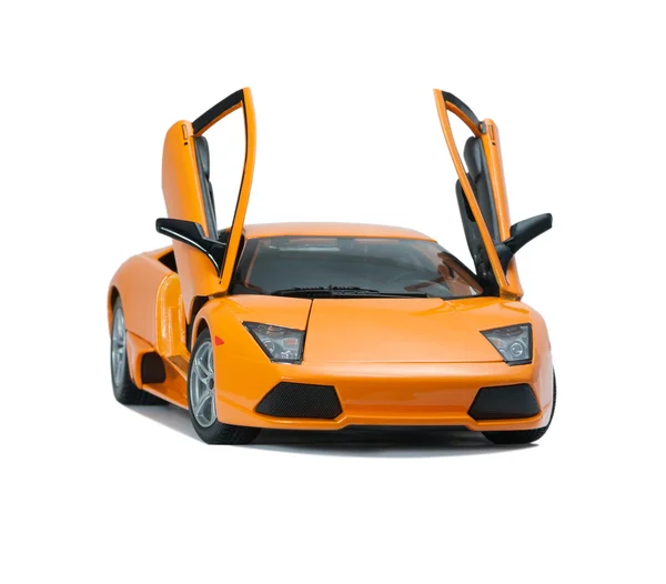 Collectible toy model Lamborghini front view — Stock Photo, Image