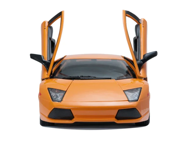 Collectible toy model Lamborghini front view — Stock Photo, Image