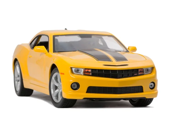 New yellow model sport car — Stock Photo, Image