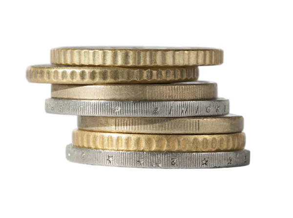 Coins euro — Stock Photo, Image