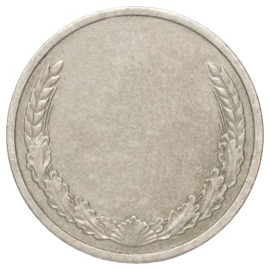 boş gümüş sikke