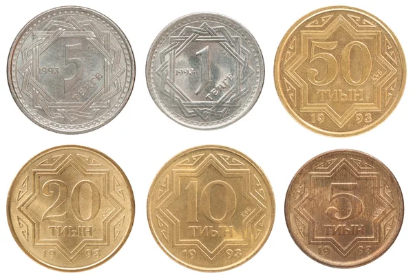 Moneda tenge — Foto de Stock