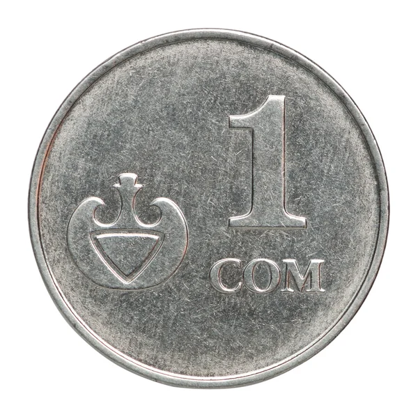 Moneda de Som kirguís — Foto de Stock