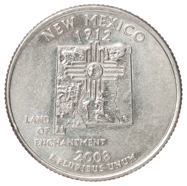 Τέταρτο Δολάριο κέρμα — Φωτογραφία Αρχείου