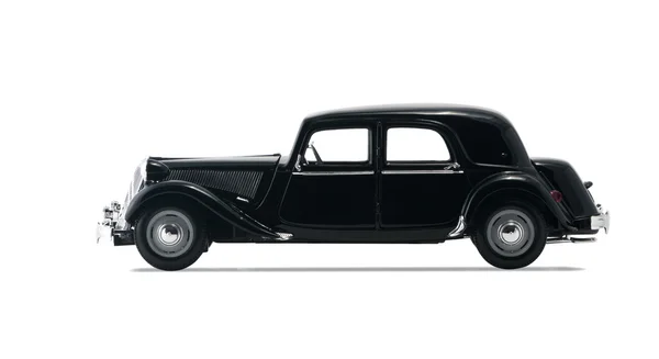 Black retro car — Stock Photo, Image